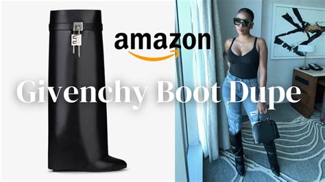 Givenchy lock boots dupe